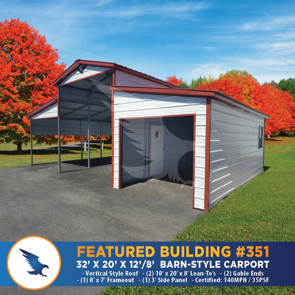 Carport for sale in Bridgeport, Texas